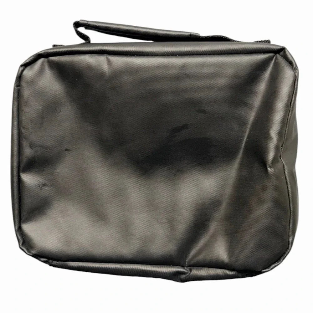 Nike Red Black Insulated Lunch Bag Cooler Zip Carry Case‎